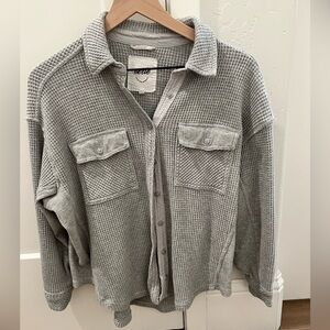 Aerie LumberJane Waffle shirt